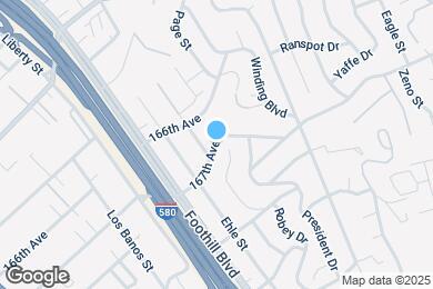 Map image of the property - 2082 167th Ave