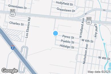 Map image of the property - 701 Pedro St