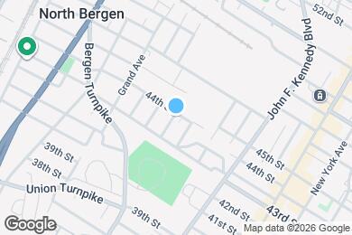 Map image of the property - 1317 44th St