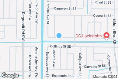 Map image of the property - 174 Brantley St SE