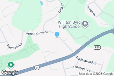 Map image of the property - 222 Spring Grove Dr