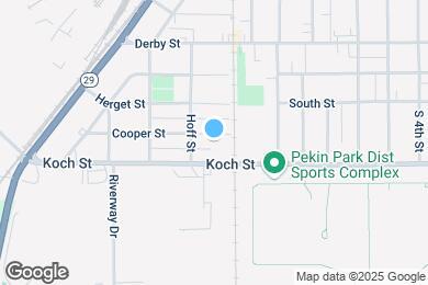 Map image of the property - 260 Cooper St