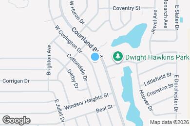 Map image of the property - 2741 W Covington Dr