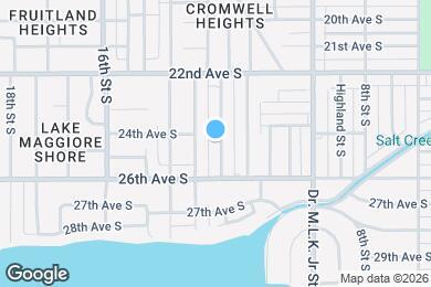 Map image of the property - 2421 11th St S