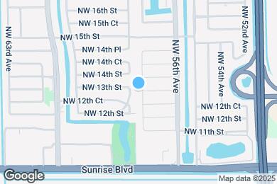Map image of the property - 1275 NW 58th Ave