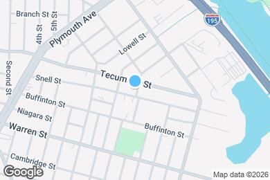 Map image of the property - 227 Lawrence St