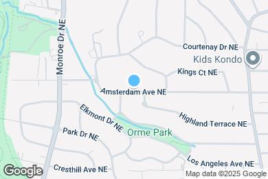 Map image of the property - 746 Amsterdam Ave NE