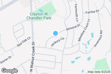 Map image of the property - 1020 Almond Dr