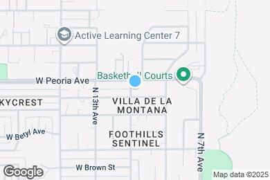 Map image of the property - 10435 N 11th Ave