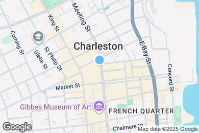 Map image of the property - 223 Meeting St