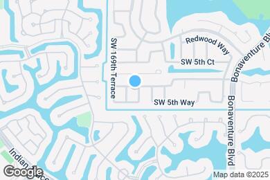 Map image of the property - 563 SW 169th Ave