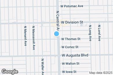 Map image of the property - 1102 N Central Ave