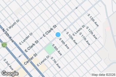 Map image of the property - 957 E Center St