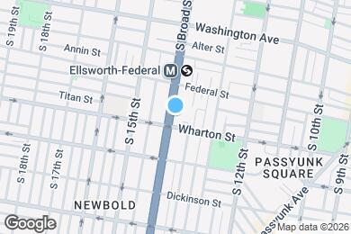 Map image of the property - 1233 S Broad St