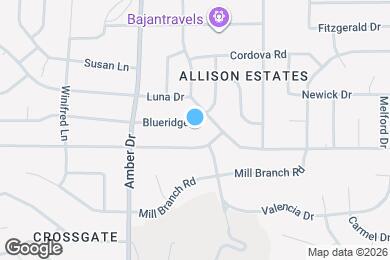 Map image of the property - 5862 Blueridge Dr