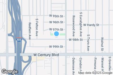 Map image of the property - 4839 W 98th St