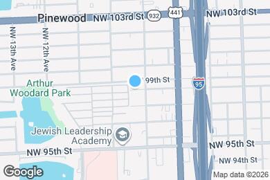 Map image of the property - 838 NW 98th St