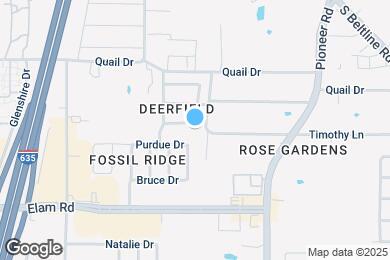 Map image of the property - 12832 Dove Field Ln