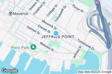 Map image of the property - 147 Everett St