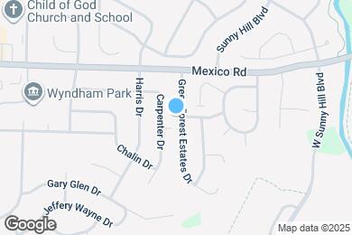 Map image of the property - 114 Green Forest Estates Dr