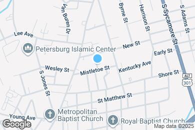 Map image of the property - 625-627 Gressett St