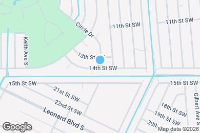 Map image of the property - 4718 14th St SW