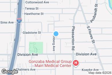 Map image of the property - 161 Kaine St