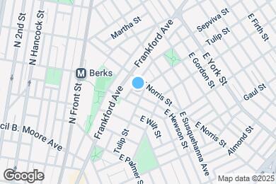Map image of the property - 1852 Tulip St
