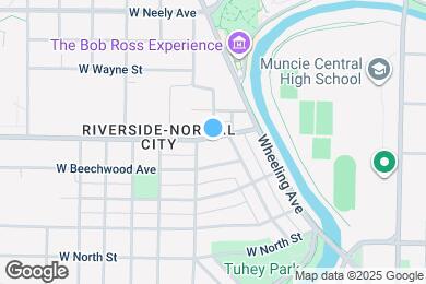 Map image of the property - 613 W Riverside Ave