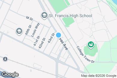 Map image of the property - 1043 64th St