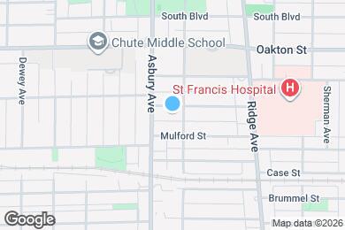 Map image of the property - 1208 Hull Terrace