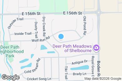 Map image of the property - 12516 Old Pond Rd