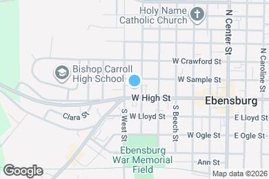 Map image of the property - 120 N West St