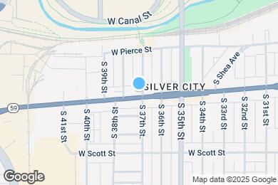 Map image of the property - 3704 W National Ave