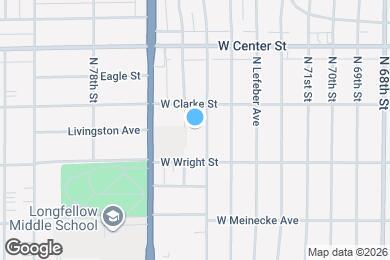 Map image of the property - 2545 N 74th St