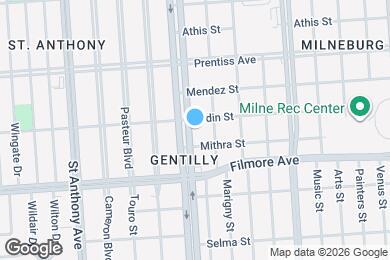 Map image of the property - 5419 Elysian Fields Ave