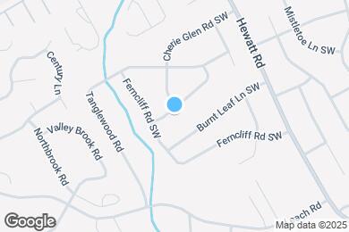 Map image of the property - 3888 Tree Bark Ln SW