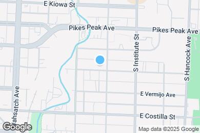 Map image of the property - 744 E Cucharras St