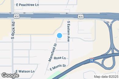 Map image of the property - 8306 E Indianapolis St