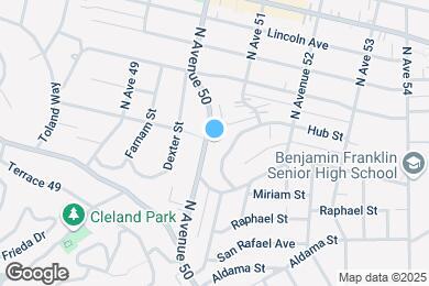 Map image of the property - 944 N Avenue 50