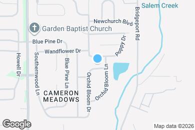 Map image of the property - 8938 Orchid Bloom Pl
