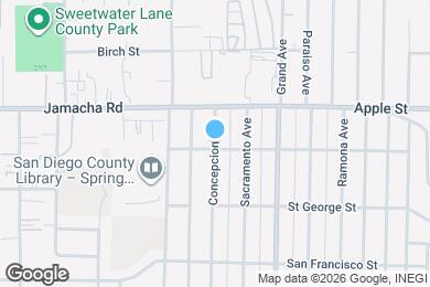 Map image of the property - 905 Concepcion Ave
