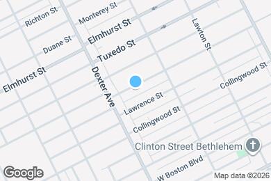 Map image of the property - 3311 Burlingame St