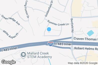 Map image of the property - 9043 Sanders Creek Ct
