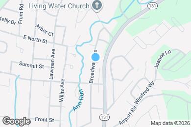 Map image of the property - 526 Broadway Ave