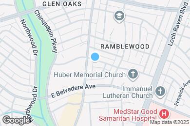 Map image of the property - 1203 Ramblewood Rd