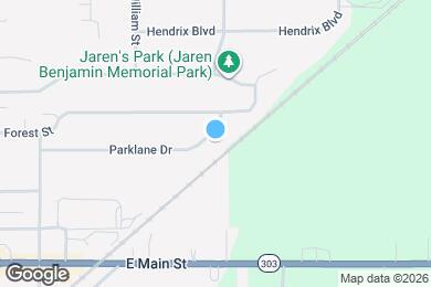 Map image of the property - 198 Parklane Dr