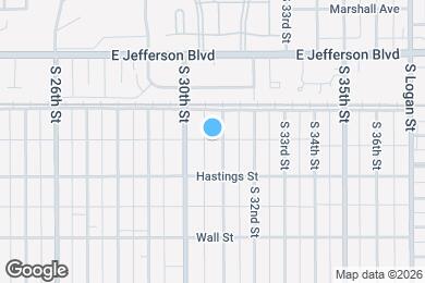 Map image of the property - 601 S 31st St