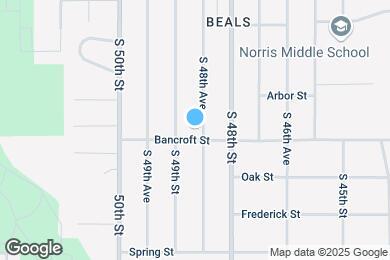 Map image of the property - 2616 S 48th Ave