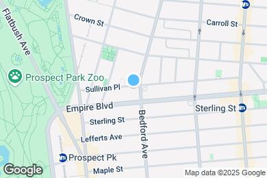 Map image of the property - 100 Sullivan Pl